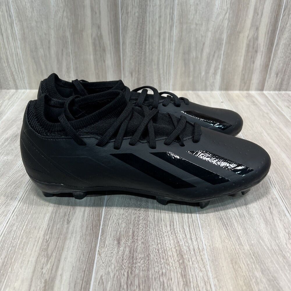 Adidas X Crazyfast.3 FG Men's Soccer Cleats, Black, GY7429 Men’s Size 7